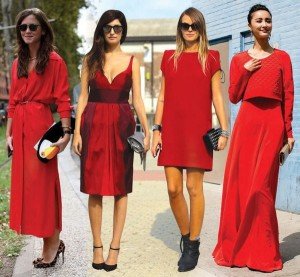 Красное платье 2015